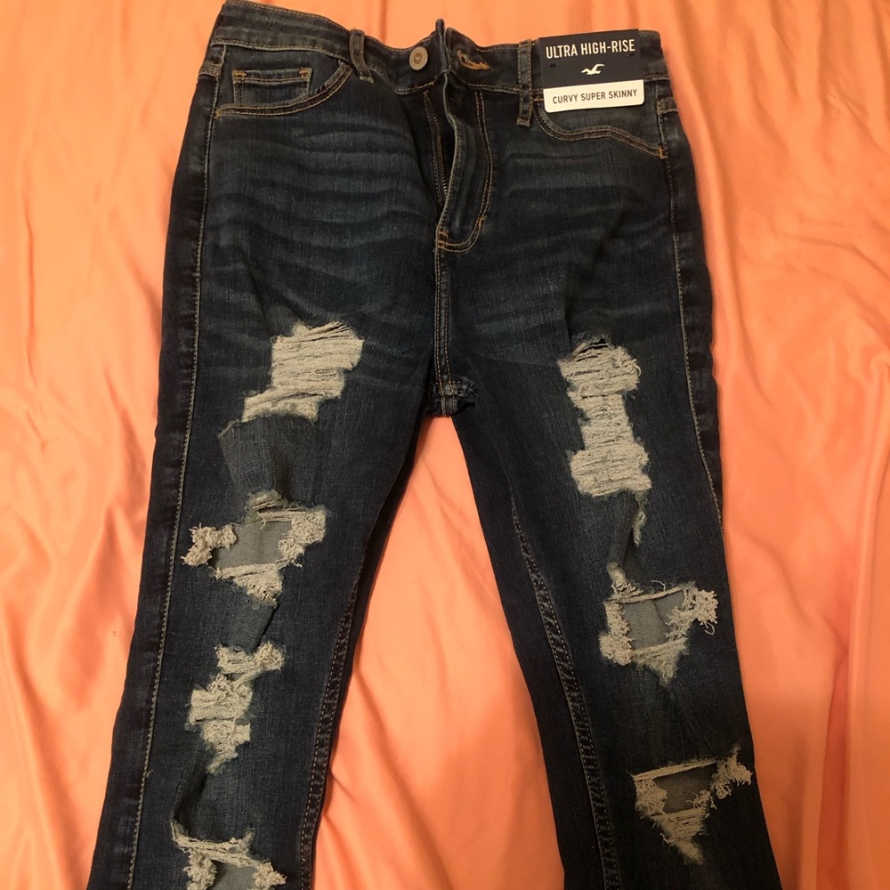 New Hollister jeans size 3 short curvy